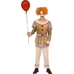 Comparateur de prix : Costume Clown terrifiant, adulte FETE-87293599