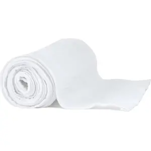 RueDeLaFete Chemin de table gaze de coton 30 cm x 3 mètres blanc pas cher