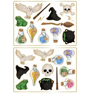 TIM & PUCE FACTORY 25 STICKERS APPRENTI SORCIER pas cher
