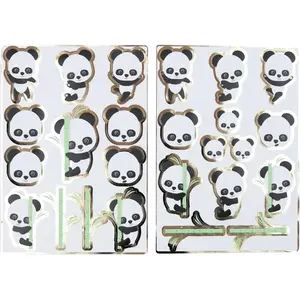 RueDeLaFete Stickers Panda x 25 pas cher