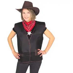 RueDeLaFete Set Cowboy adulte 3 pièces pas cher