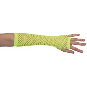 Comparateur de prix : Gants mitaines longues fluo jaunes