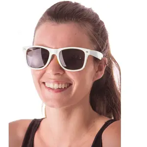 RueDeLaFete Lunettes Blues Brothers Blanche pas cher