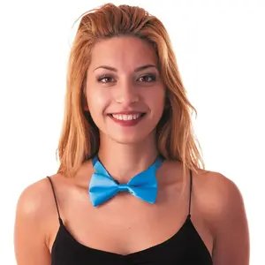 Noeud papillon bleu