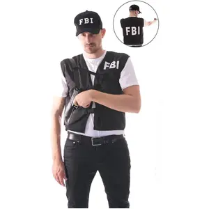RueDeLaFete Gilet FBI pas cher