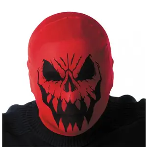 RueDeLaFete Cagoule Halloween Monstre rouge pas cher
