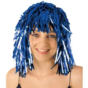 Comparateur de prix : RueDeLaFete Perruque disco Bleue
