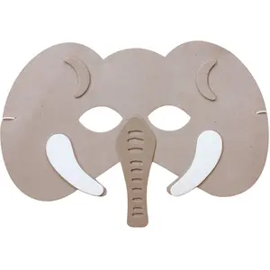 Comparateur de prix : Masque éléphant enfant - Multicolore - EVA - Intérieur - 3 ans et plus