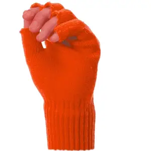 Comparateur de prix : Paire de Mitaines Tricot fluo, Orange