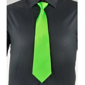 VEGAOO Cravate verte fluo adulte - MARQUE - 75933 - Mixte - Taille unique - C... pas cher