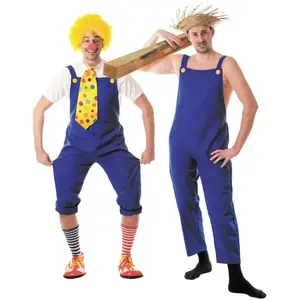 RueDeLaFete Salopette - Bleue - Adulte - Homme - Extérieur - Déguisement pas cher