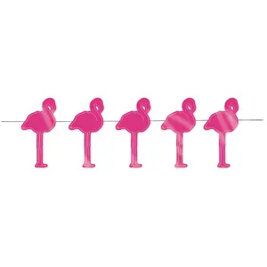 No-name guirlande flamant rose 3 m pas cher