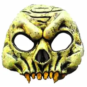 Demi-masque Tête de mort vinyle