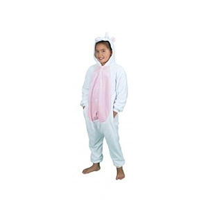 Comparateur de prix : PartyPro Kigurumi deguisement Licorne blanche et rose 7-9ans