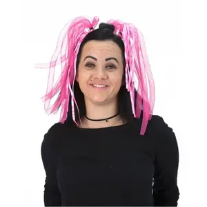 Comparateur de prix : JOUR DE FETE Serre-Tête Dreads Lumineuses - Rose