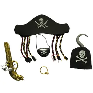 RueDeLaFete Set pirate enfant 5 pcs - Accessoires deguisement. pas cher