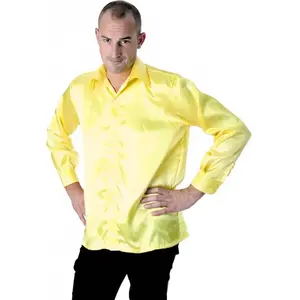 Chemise néon Disco Fluo - PARTY PRO - Taille unique - Jaune - Homme pas cher