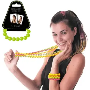 bracelet de perles vert adulte - partypro 86237Vendu parruedelafete