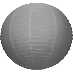 RueDeLaFete Boule Japonaise grise 50 cm taille L pas cher