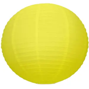 RueDeLaFete Boule Japonaise Jaune 50 cm taille L pas cher