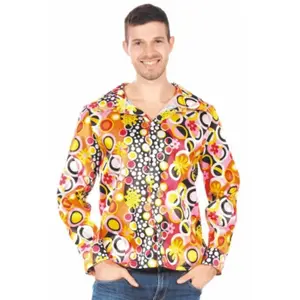 Comparateur de prix : Party Pro- Chemise psychédélique Bleue, Mens, 872842