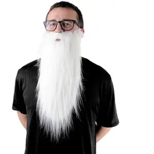 Comparateur de prix : Barbe de Magicien - PARTY PRO - Adulte Multicolor - Blanc - Intérieur
