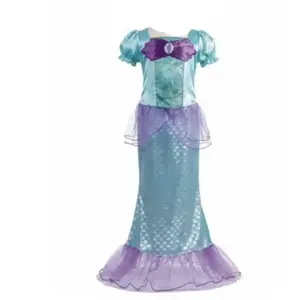 Costume Sirene - PARTY PRO - 4 ans - Enfant - Polyester - Multicolore pas cher