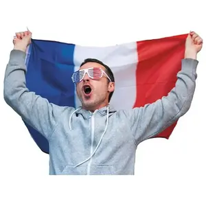 RueDeLaFete Drapeau France tricolore 60x90 cm pas cher