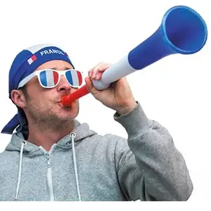 RueDeLaFete Trompette porte voix télescopique 55cm pas cher