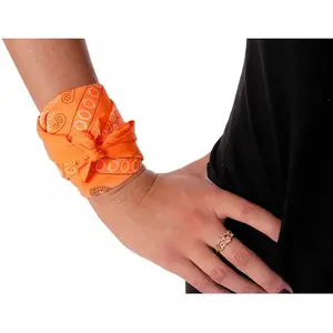 RueDeLaFete Bandana néon orange pas cher
