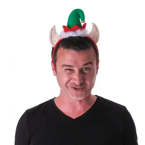 Comparateur de prix : serre-tête lutin oreilles bonnet grelot adulte - partypro 333175