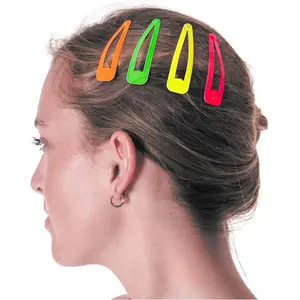 4 Barrettes à cheveux colorées pas cher