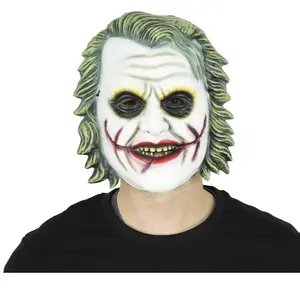 Masque Joker Blanc - NO NAME - Adulte - Vert