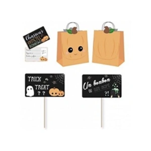 Comparateur de prix : Sac chasse aux bonbons Tim & Puce Kit Special Sweety Halloween
