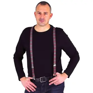 Bretelles tartan écossais