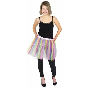RueDeLaFete Tutu ballerine pastel multicolore adulte pas cher