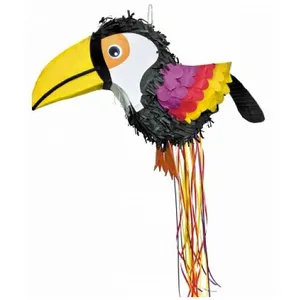 Piñata - NO NAME - Toucan - Multicolore - Jaune - Enfant