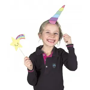 PARTYPRO - 8 baby eenhoorn photobooth accessoires