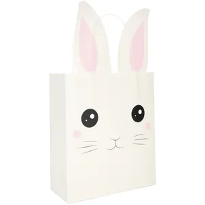 TimPuce 4 Sacs spéciaux chasses aux Oeufs Lapinou 19 x 22 x 8 cm pas cher