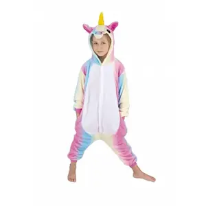 Déguisement enfant Cesar Licorne Arc-en-ciel Taille XS 4/6 ans pas cher