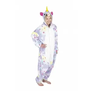 Combinaison kigurumi Licorne étoiles adulte