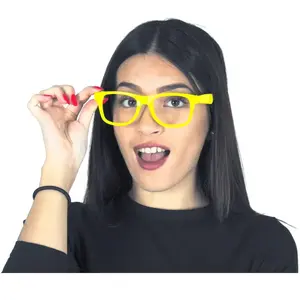 Comparateur de prix : Lunettes néon Jaunes sans verre