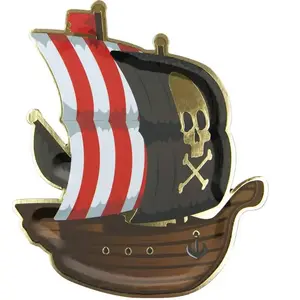 Comparateur de prix : Sachet de 8 Assiettes Pirate 23 cm