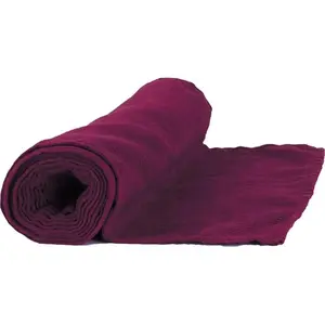 RueDeLaFete Chemin de table velours côtelé 30 cm x 3 mètres Magenta pas cher