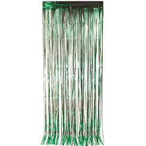 RueDeLaFete Rideau métallique Vert Jungle 92 x 245 cm pas cher