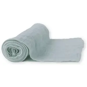 RueDeLaFete Chemin de table voile de coton 30 cm x 3 mètres Bleu orage pas cher