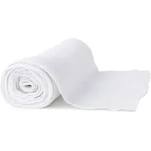 RueDeLaFete Chemin de table voile de coton 30 cm x 3 mètres blanc pas cher