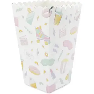Comparateur de prix : Lot de 8 boites à pop-corn Pyjama Party