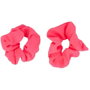 RueDeLaFete Lot de 2 Chouchous Rose fluo pas cher