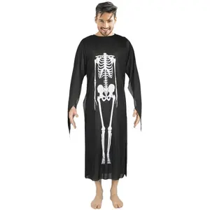 Comparateur de prix : Déguisement tunique Squelette 120cm